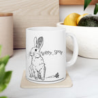 Hoppy Spring Ceramic Mug- For Smiles & Happiness