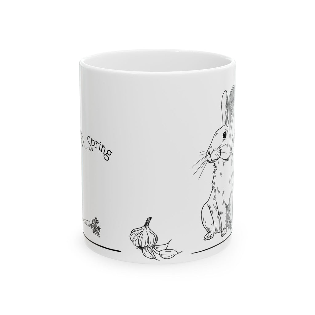 Hoppy Spring Ceramic Mug- For Smiles & Happiness