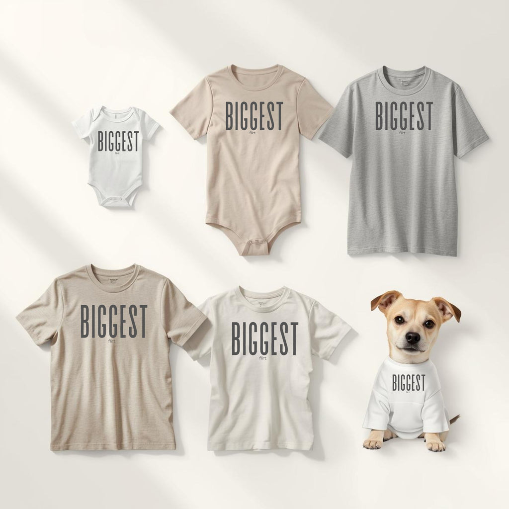 BIGGEST FLIRT- Apparel Graphic| PNG & JPG Digital Download
