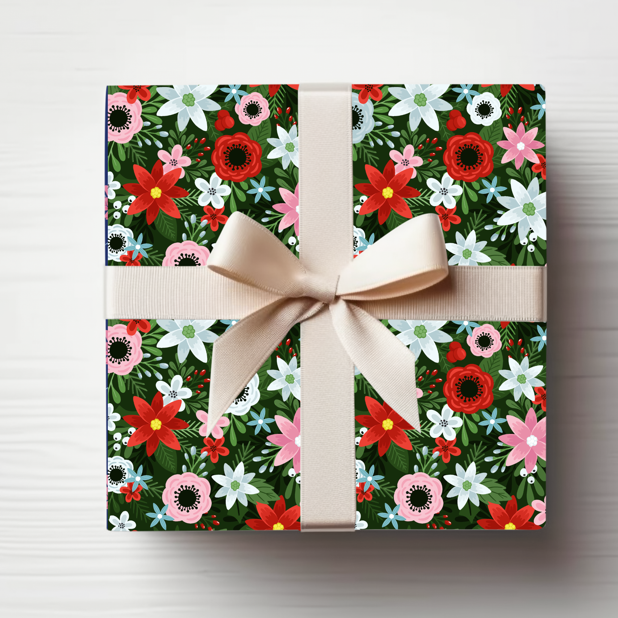 Pops of Poinsettia