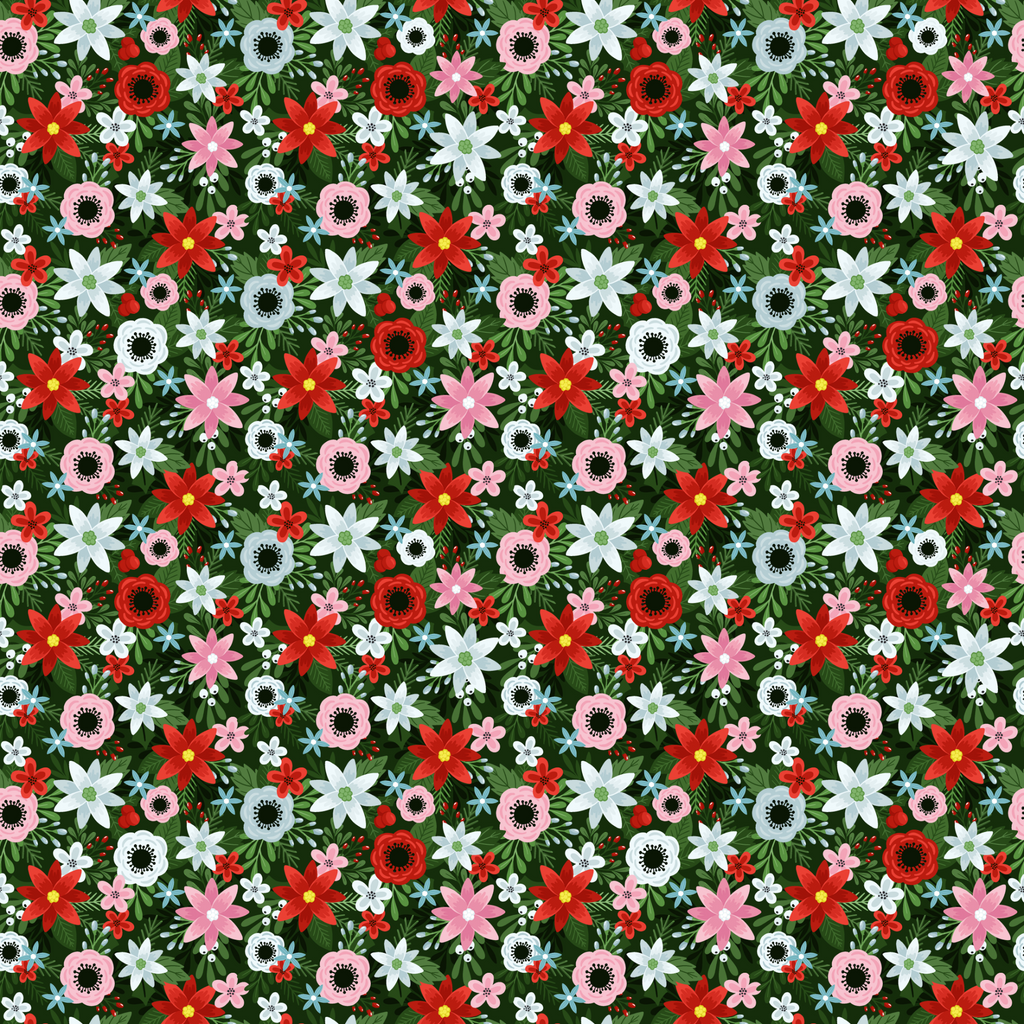 Pops of Poinsettia