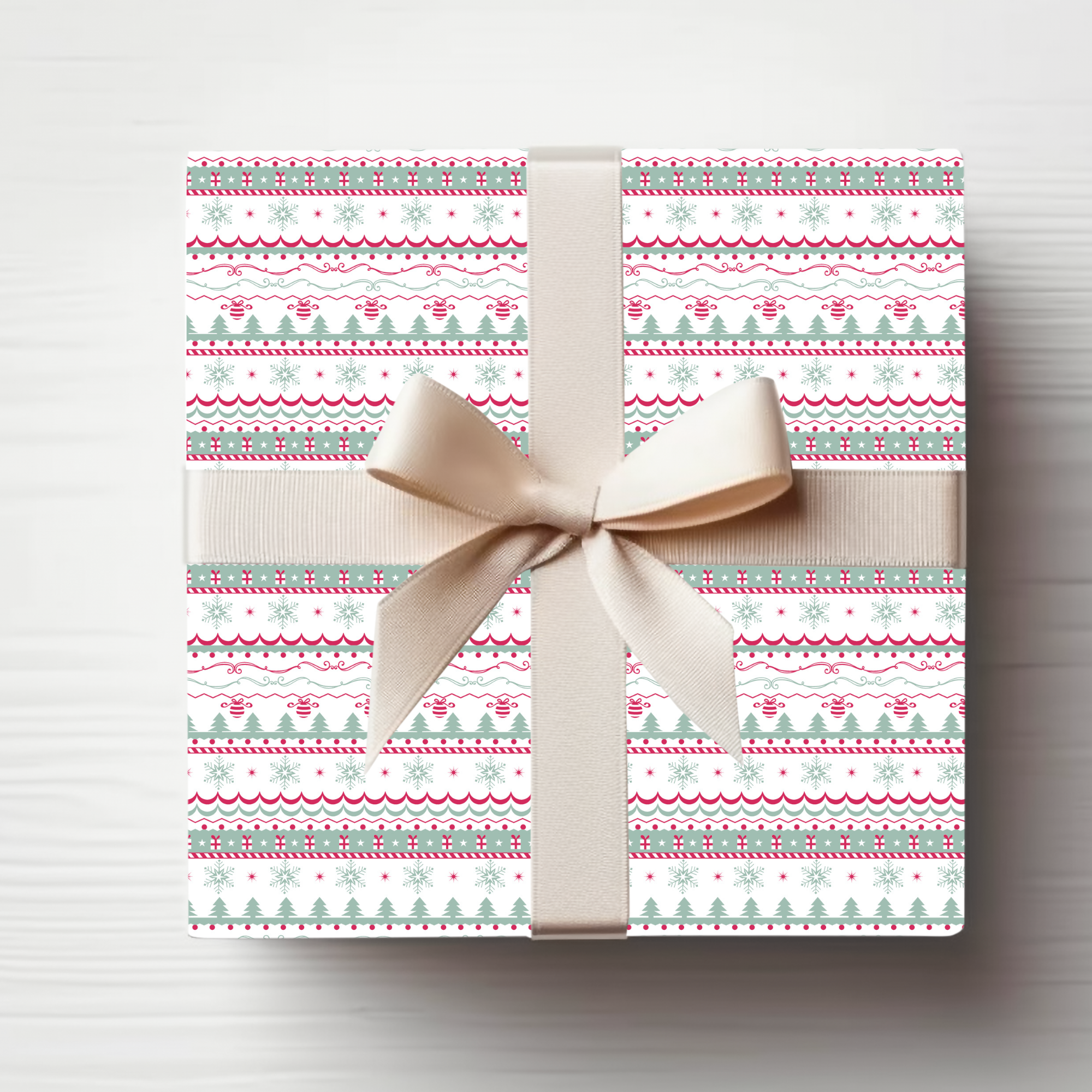Jolly Holiday Stripes