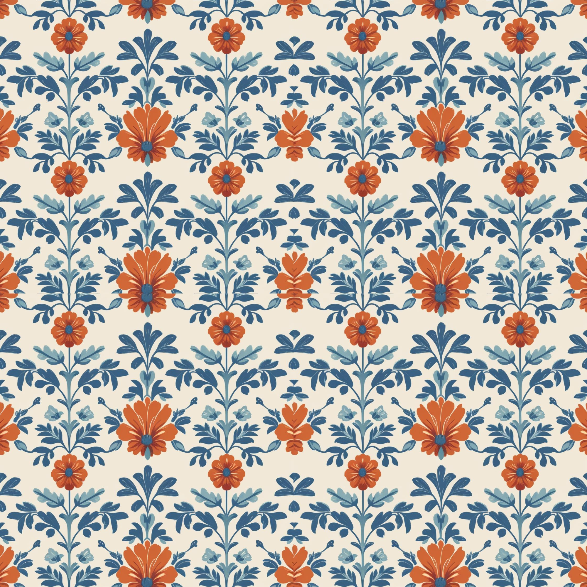 Harvest Floral Tapestry
