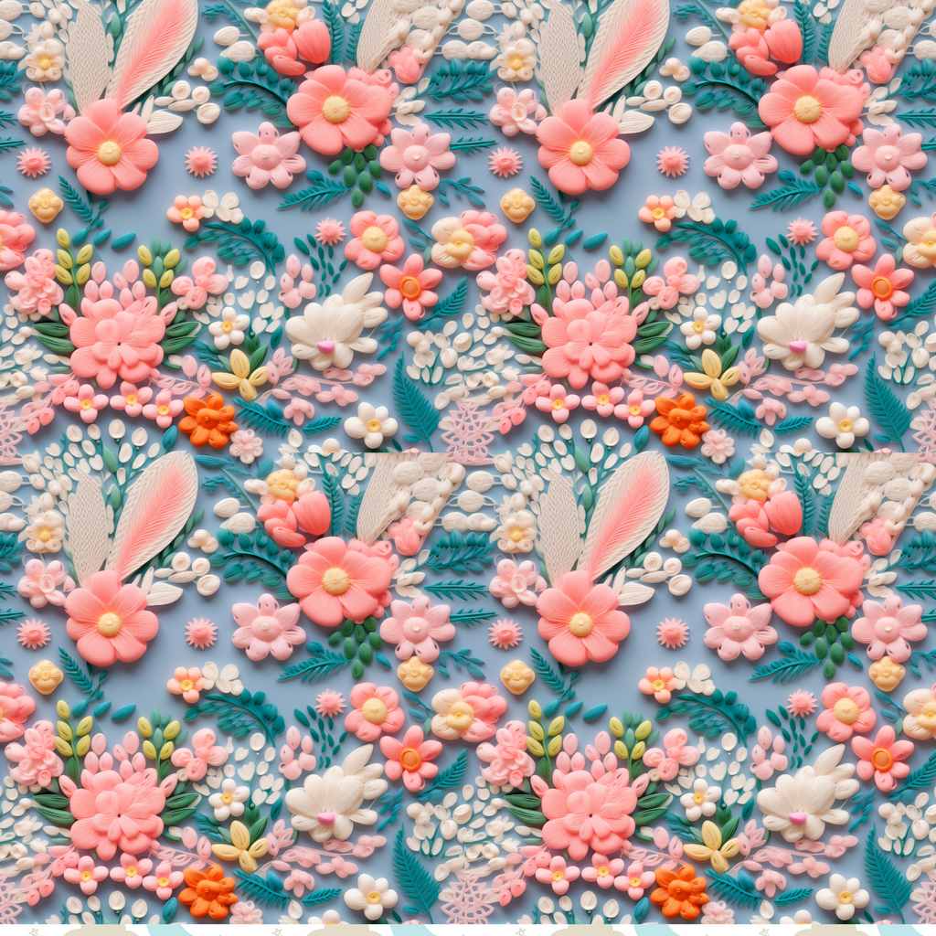 3D Spring Floral