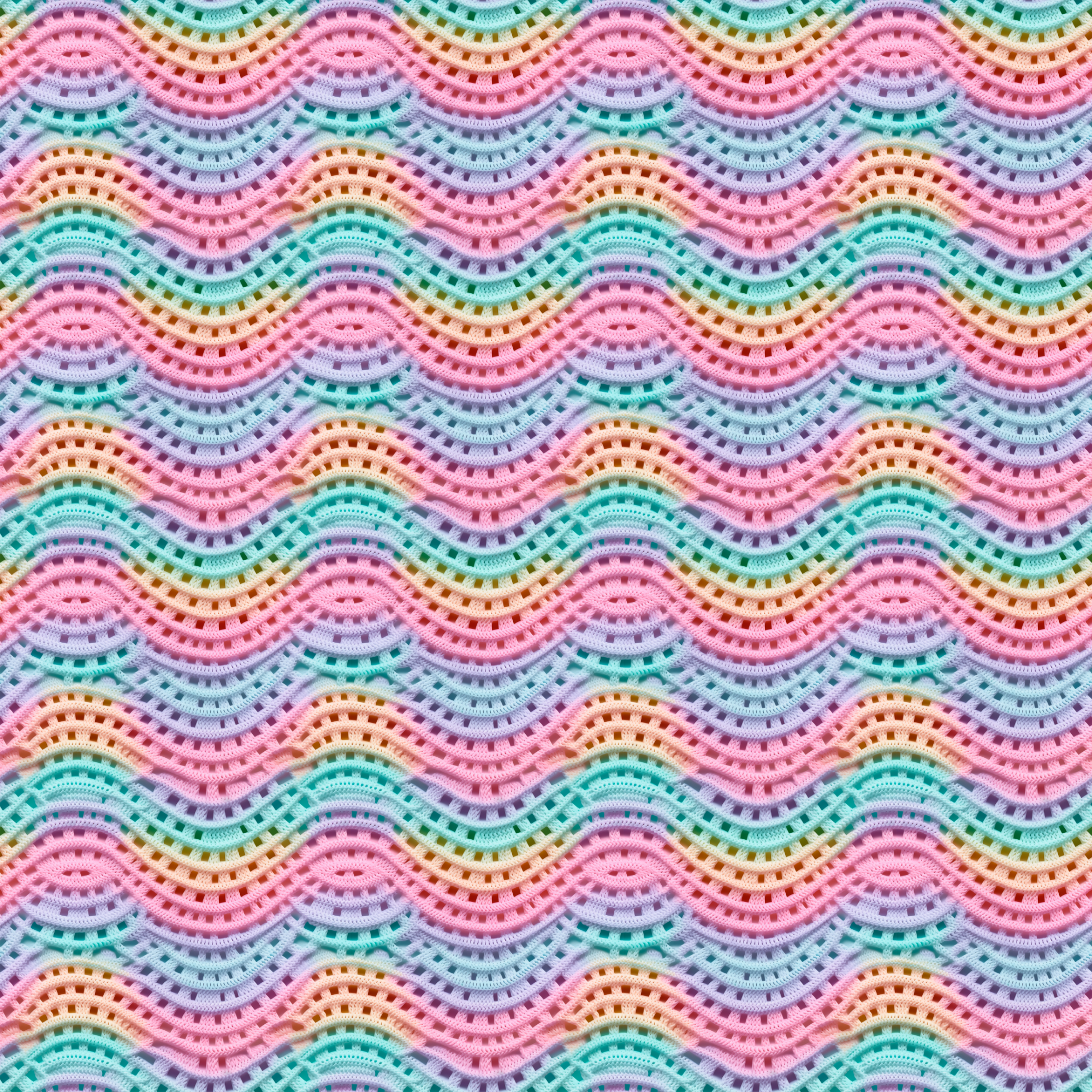 Rainbow Sweet Wave