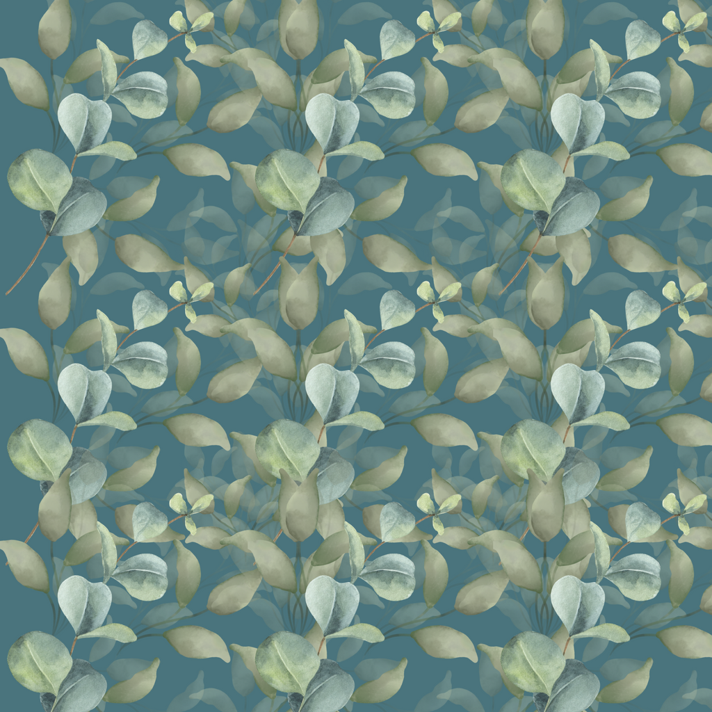 3D Tealey Leaves
