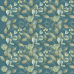 3D Tealey Leaves