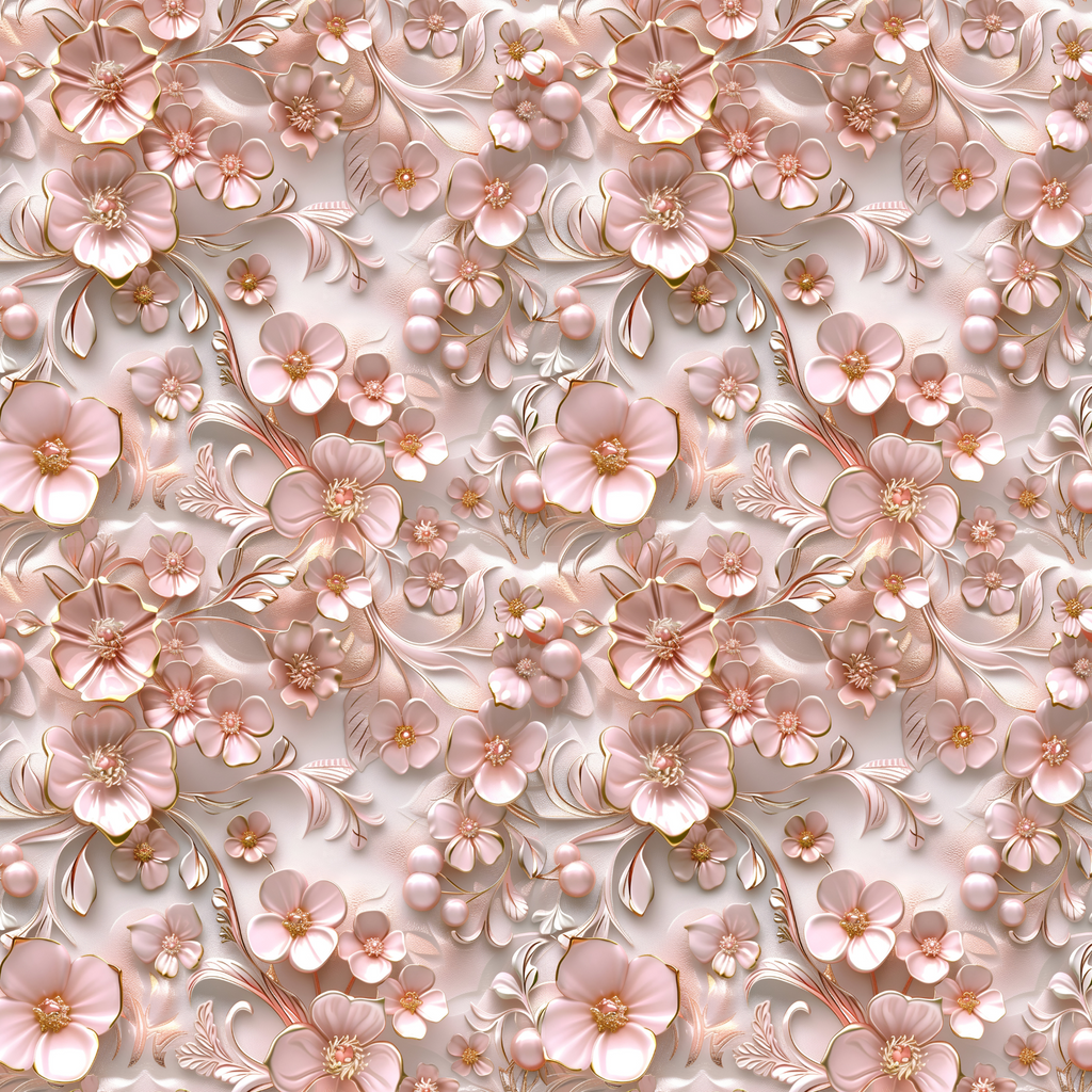 3D Blush Petal