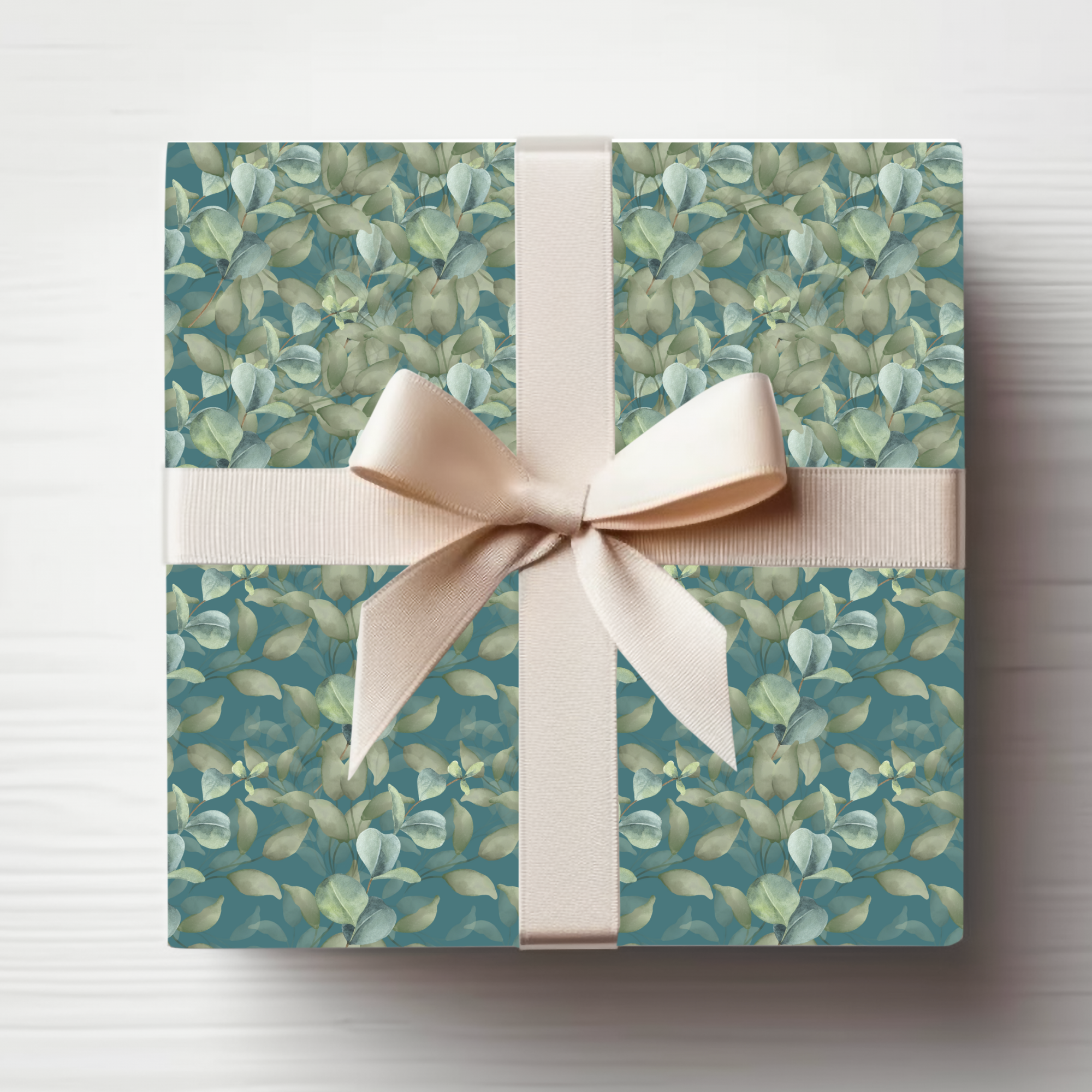 3D Tealey Leaves