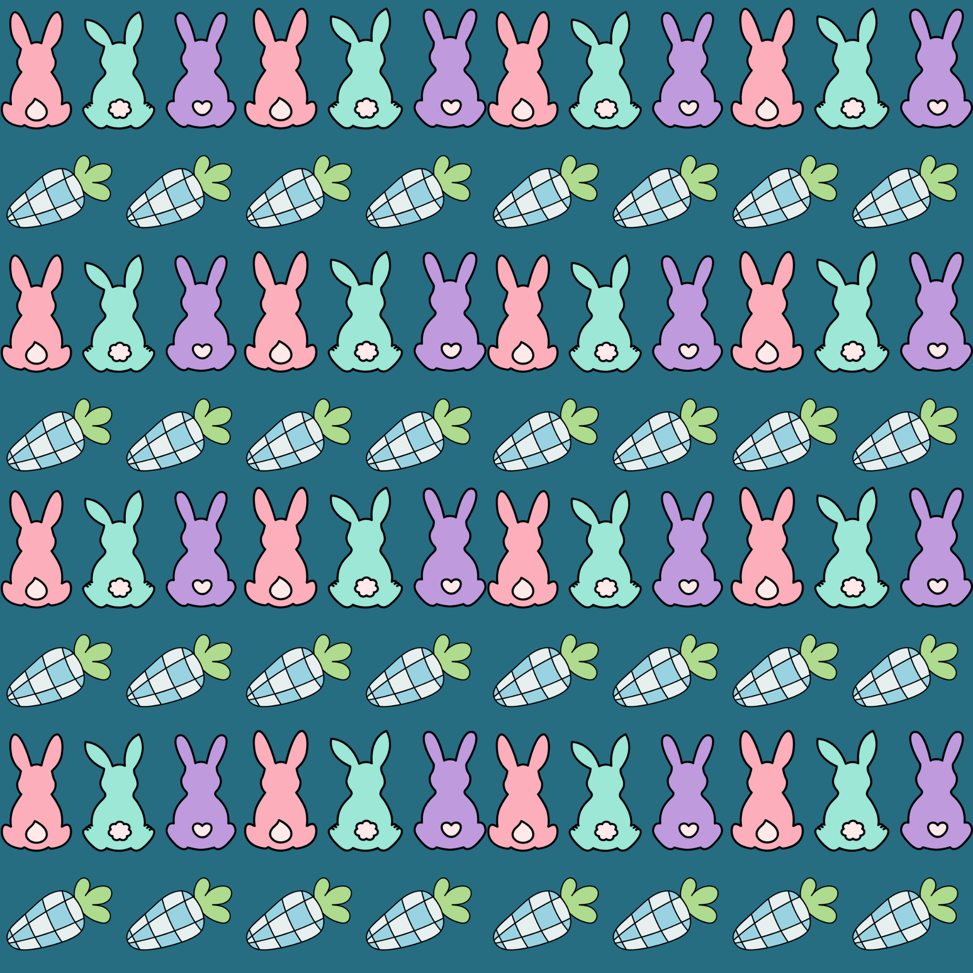 BOHO Bunny Tailes