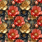 3D Regal Rose Garden