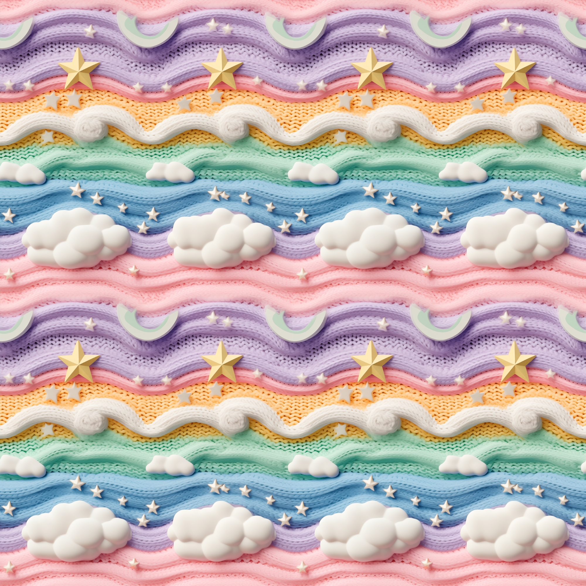 Rainbow Clouds