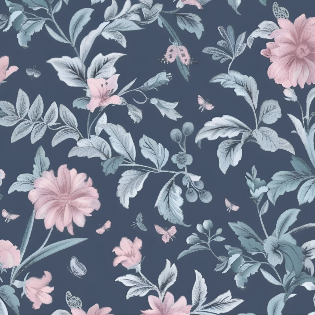 Blush & Blue Serenity