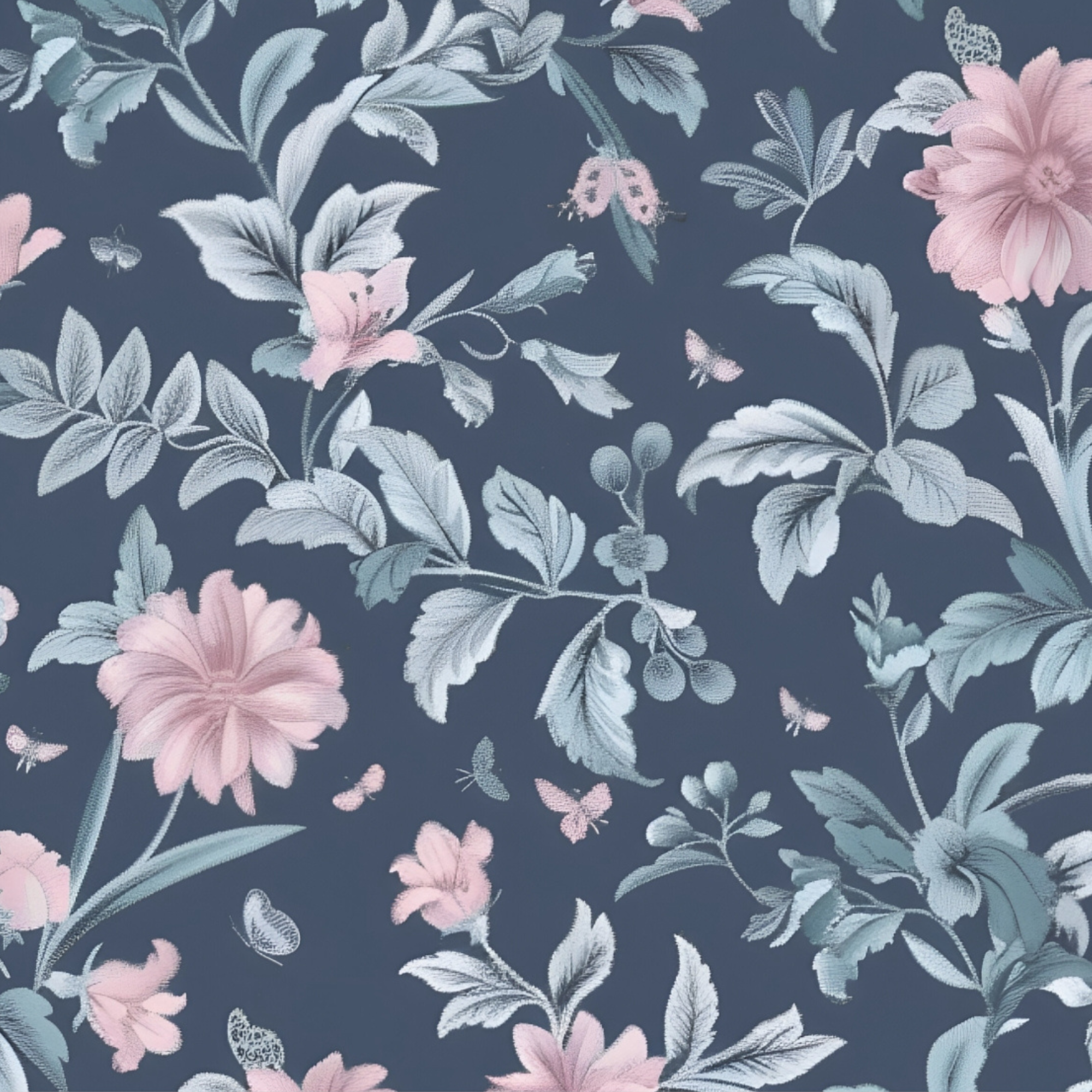 Blush & Blue Serenity