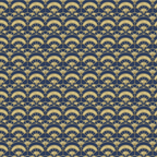Deco Navy & Gold
