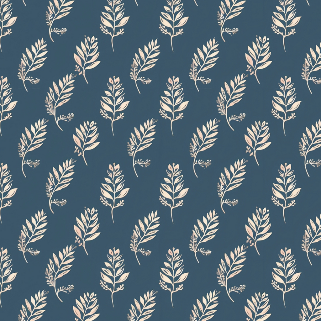 Peacock Feather Blue