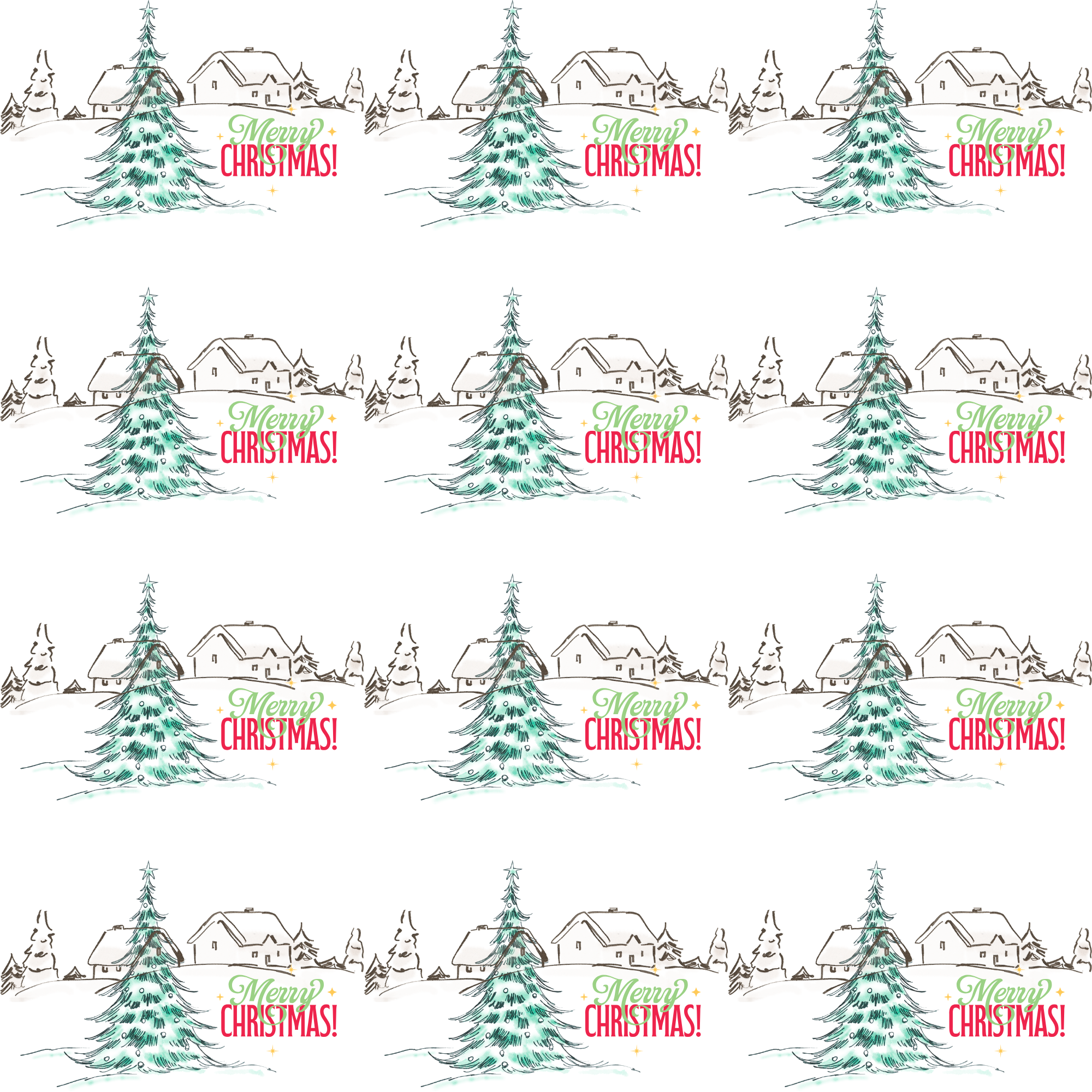 Merry Village Morning