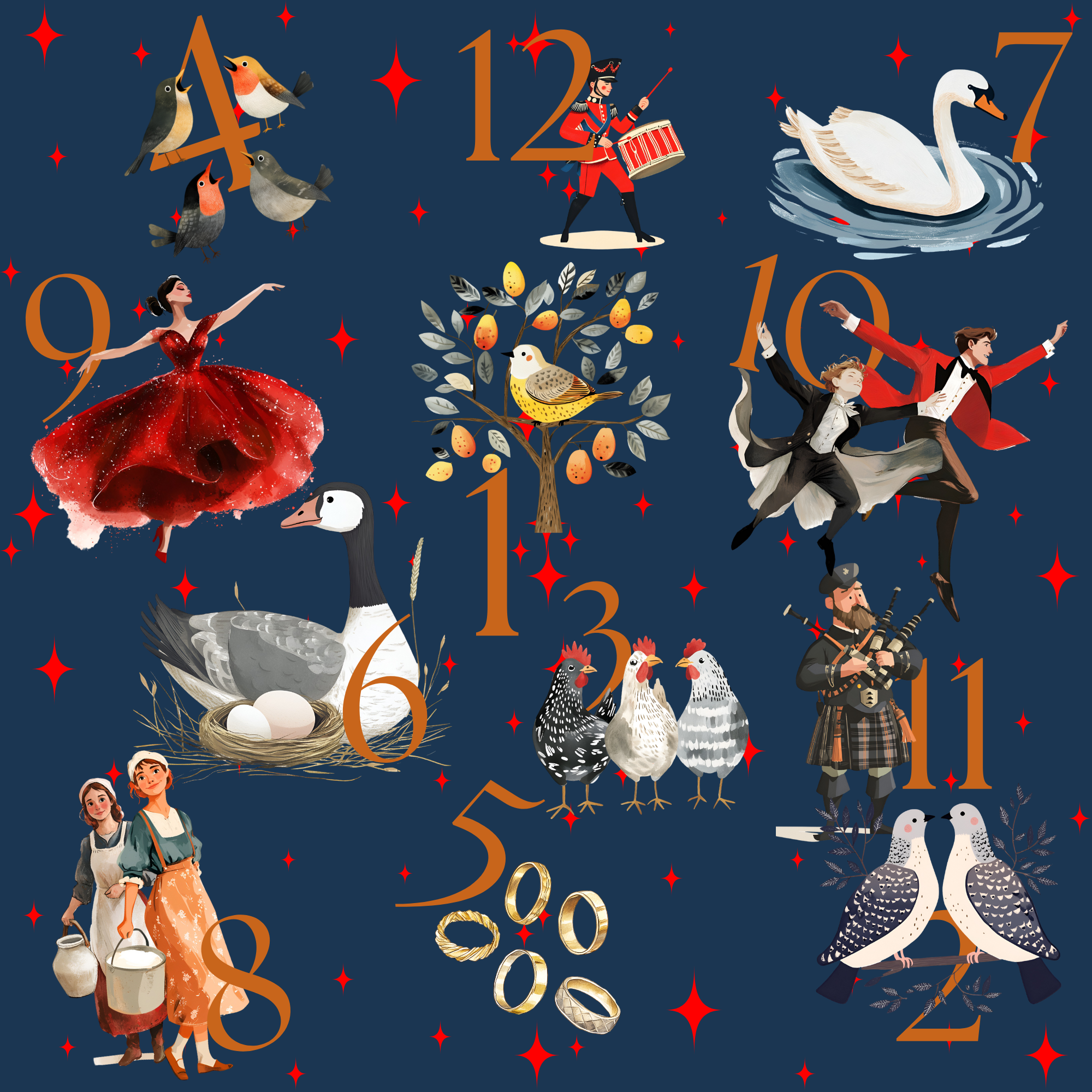 Partridge & Pear Royal