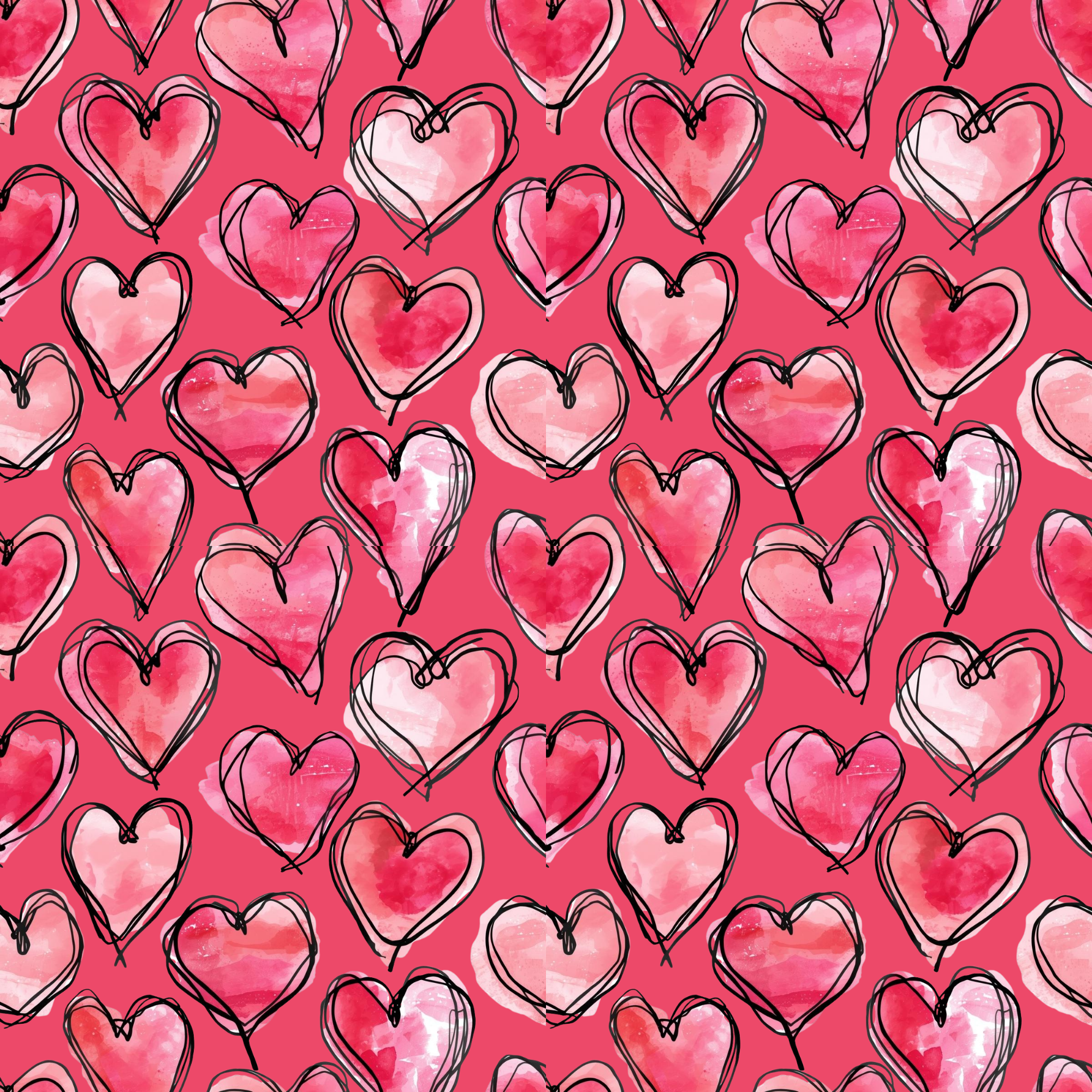 Watercolor Love Draw