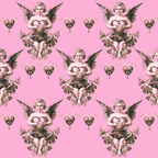 Cherub in Pink