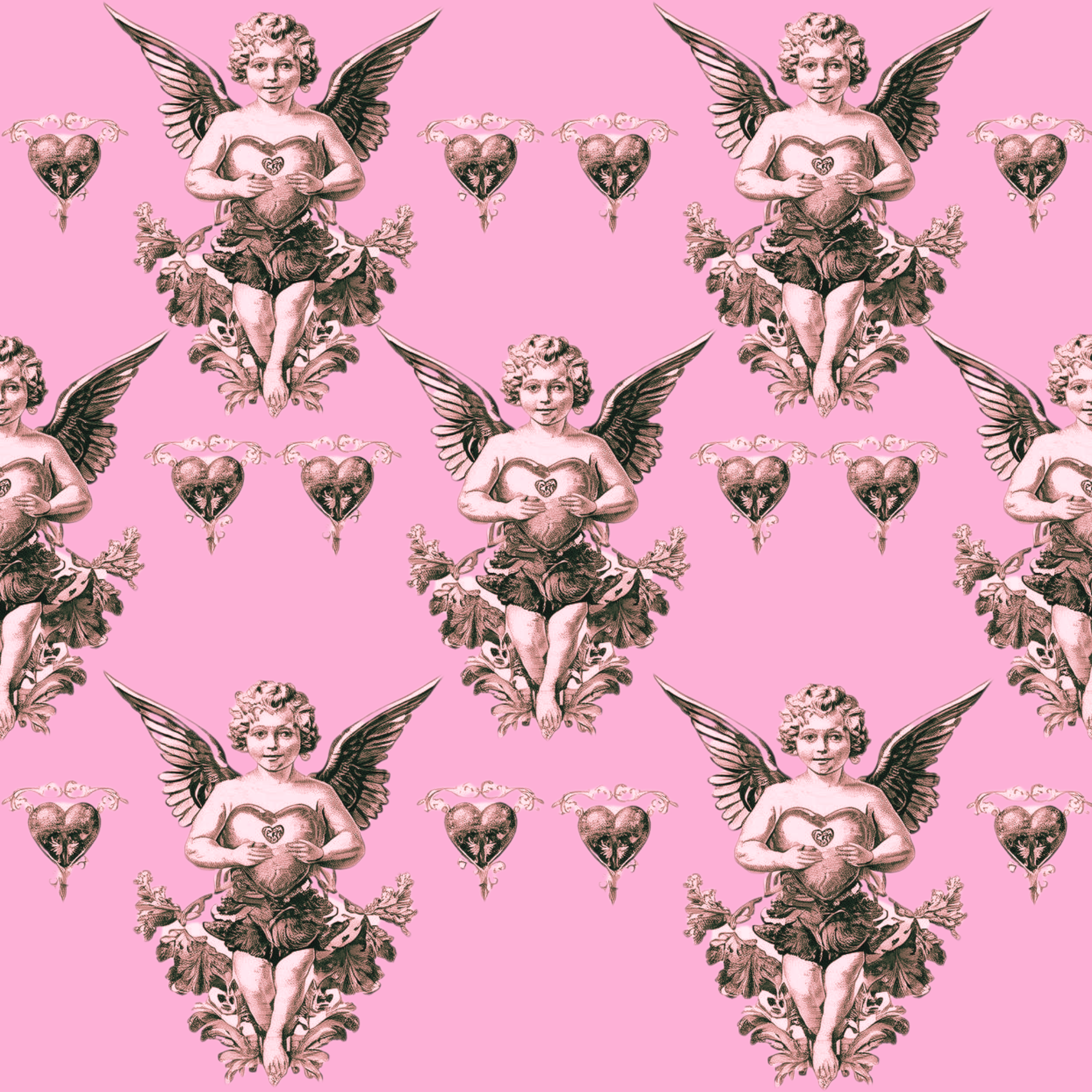 Cherub in Pink