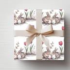 Watercolor Bunny & Tulip