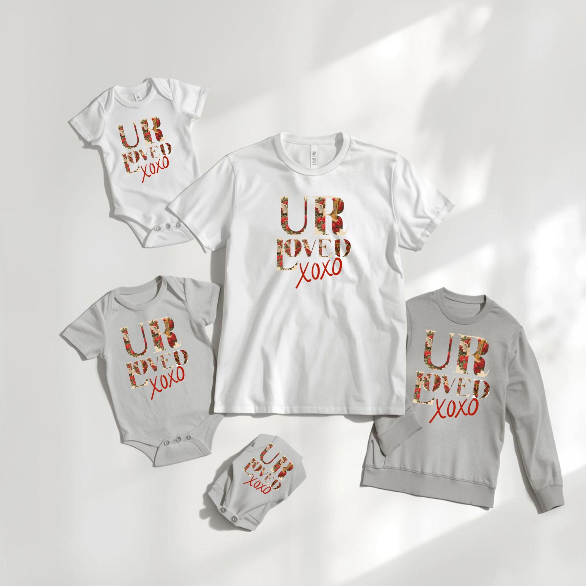 UR LOVED - Apparel Graphic| PNG & JPG Digital Download
