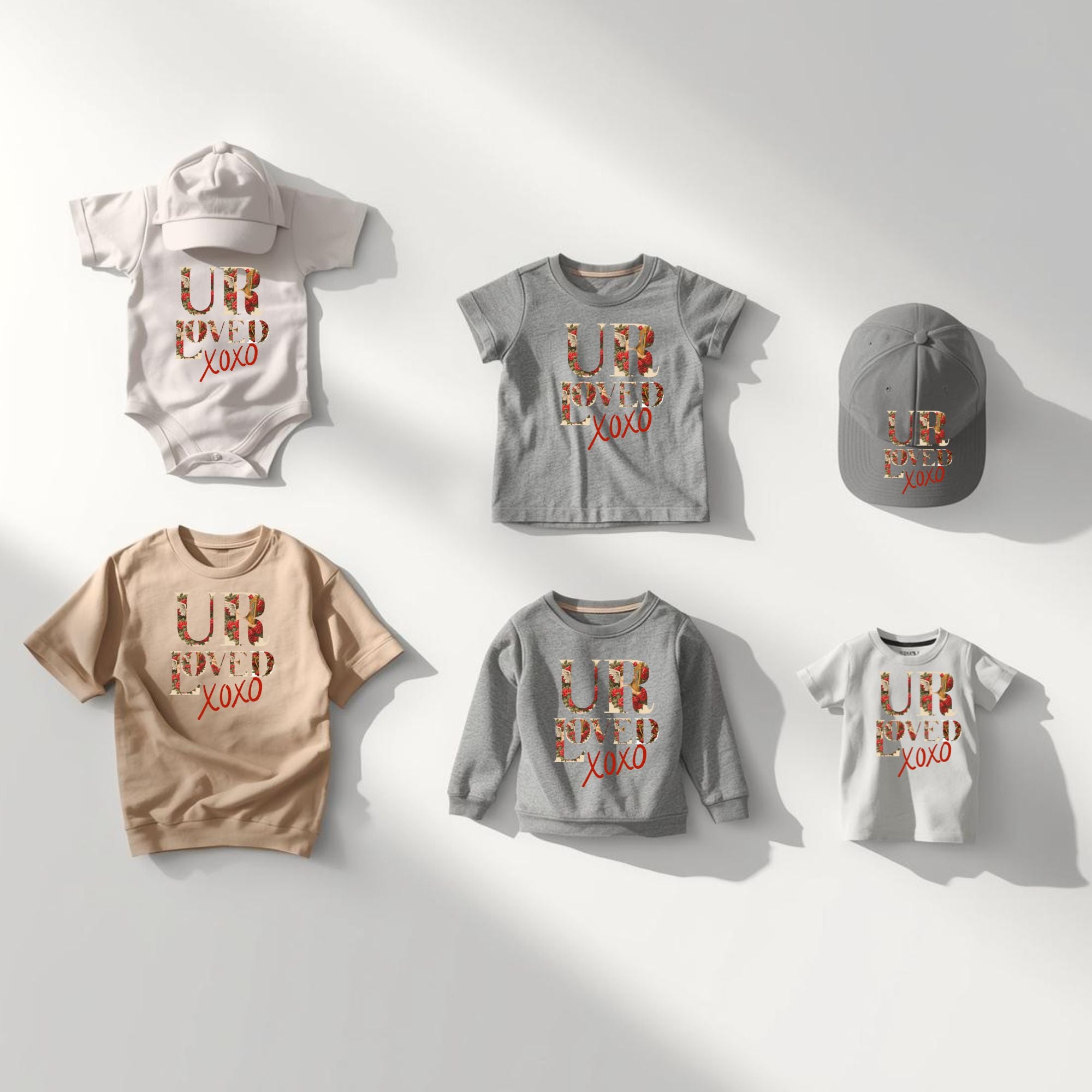 UR LOVED - Apparel Graphic| PNG & JPG Digital Download