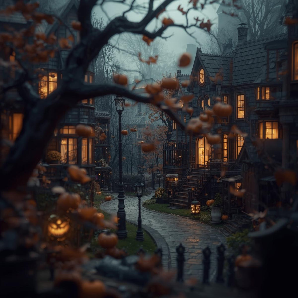 DIGITAL BUNDLE-Backgrounds-Spooky Halloween