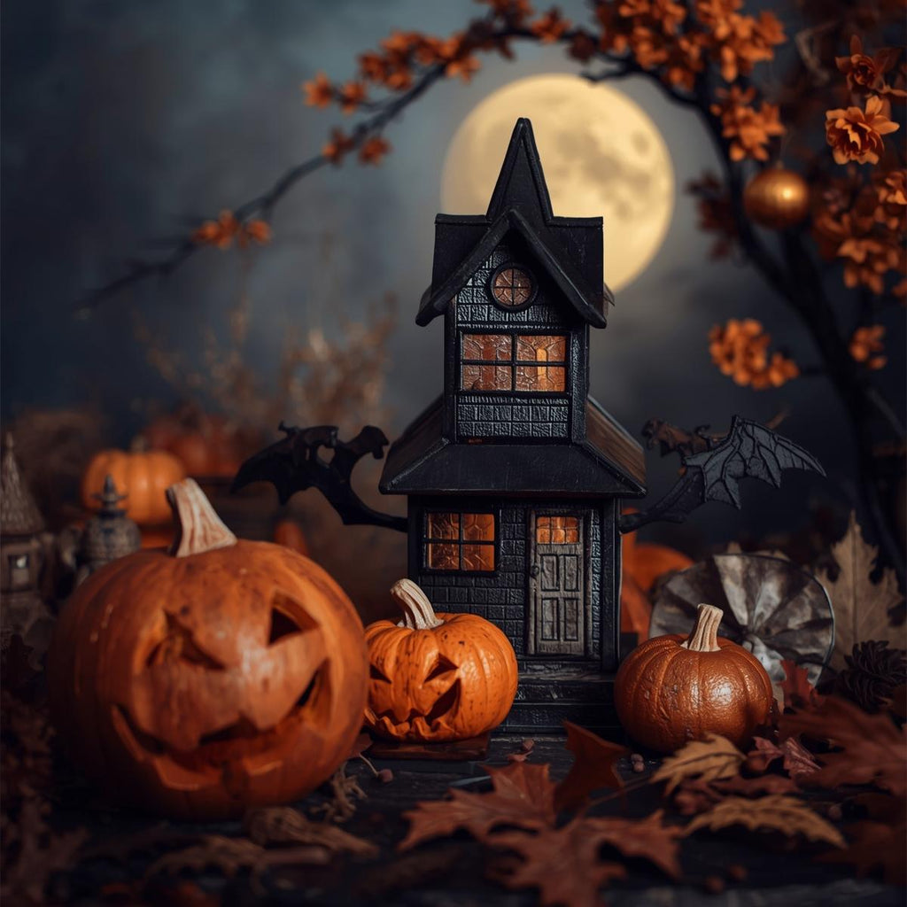 DIGITAL BUNDLE-Backgrounds-Spooky Halloween