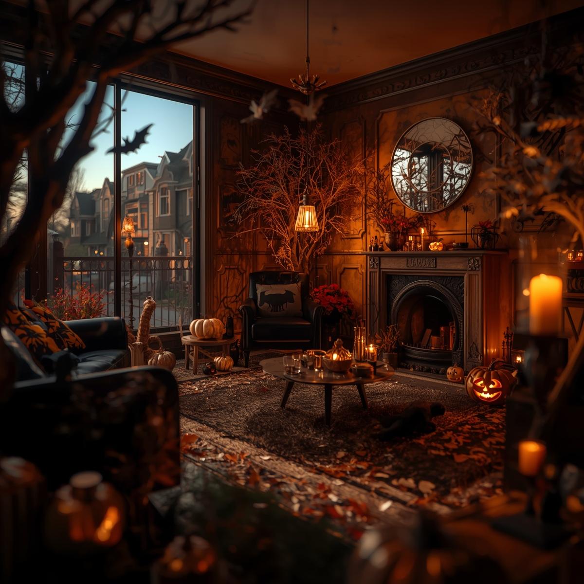 DIGITAL BUNDLE-Backgrounds-Spooky Halloween