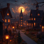DIGITAL BUNDLE-Backgrounds-Spooky Halloween