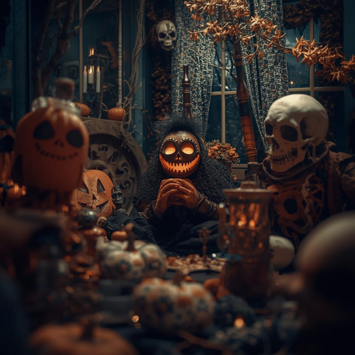 DIGITAL BUNDLE-Backgrounds-Spooky Halloween