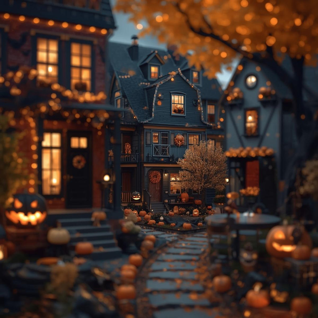 DIGITAL BUNDLE-Backgrounds-Spooky Halloween